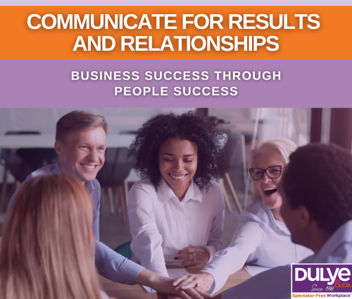 Communicate for Results and Relationships 2024